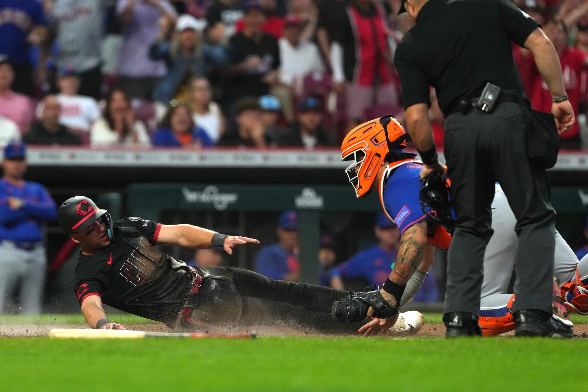 Spencer Steer vs. the Mets