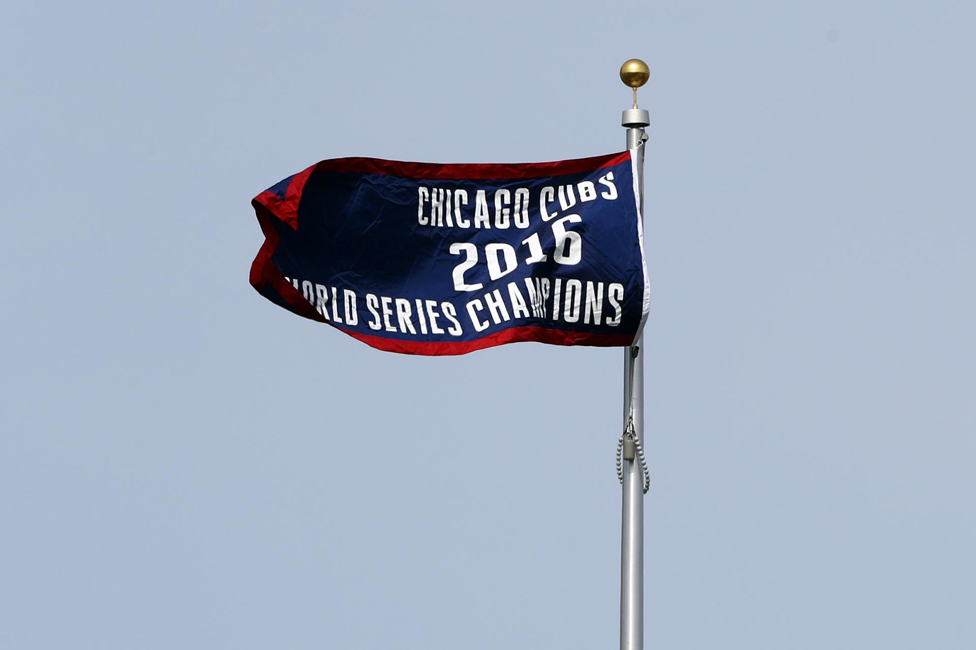 Cubs 2016 banner