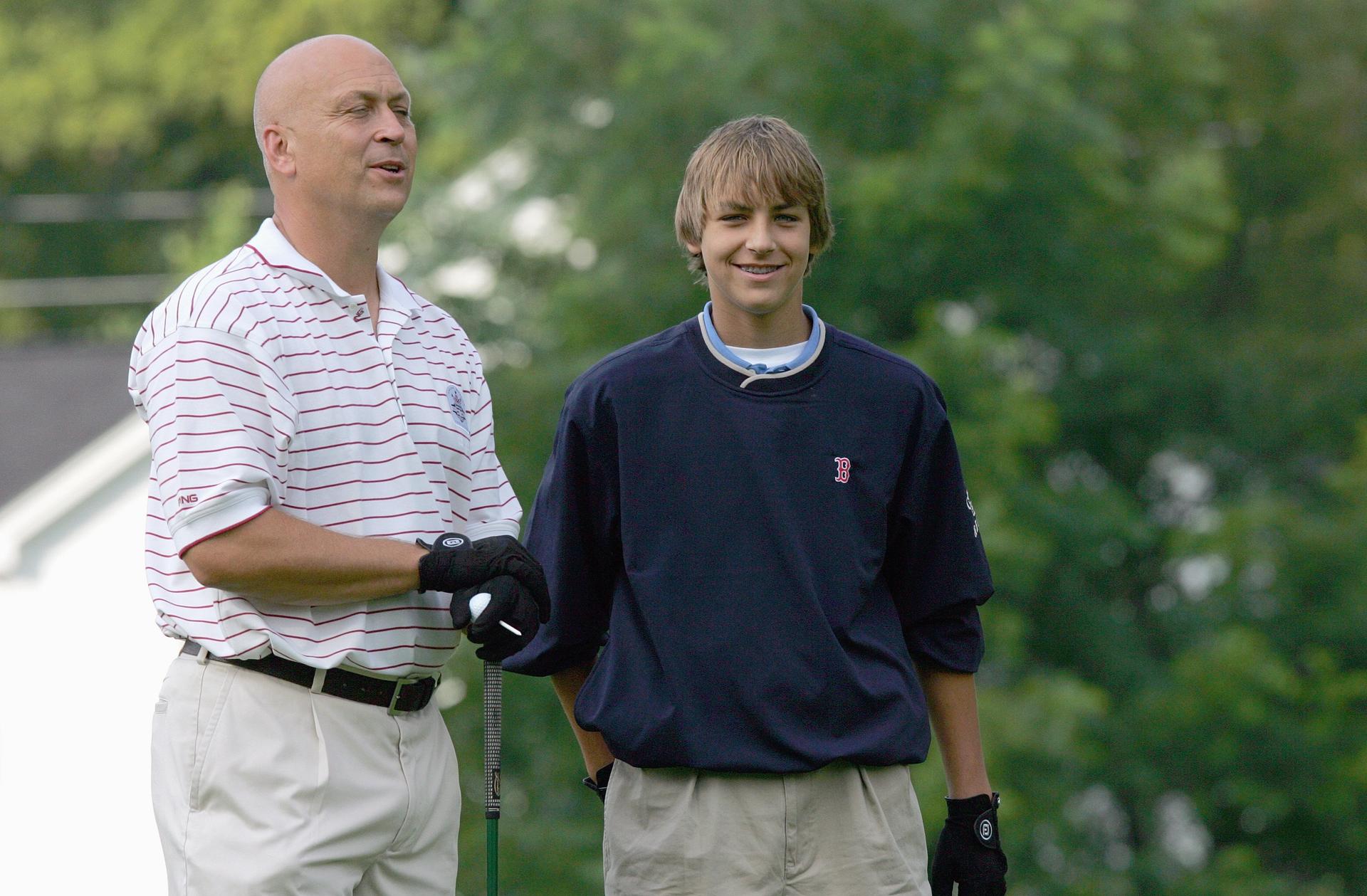 Cal Ripken Jr. and Ryan Ripken at HoF induction, 2007