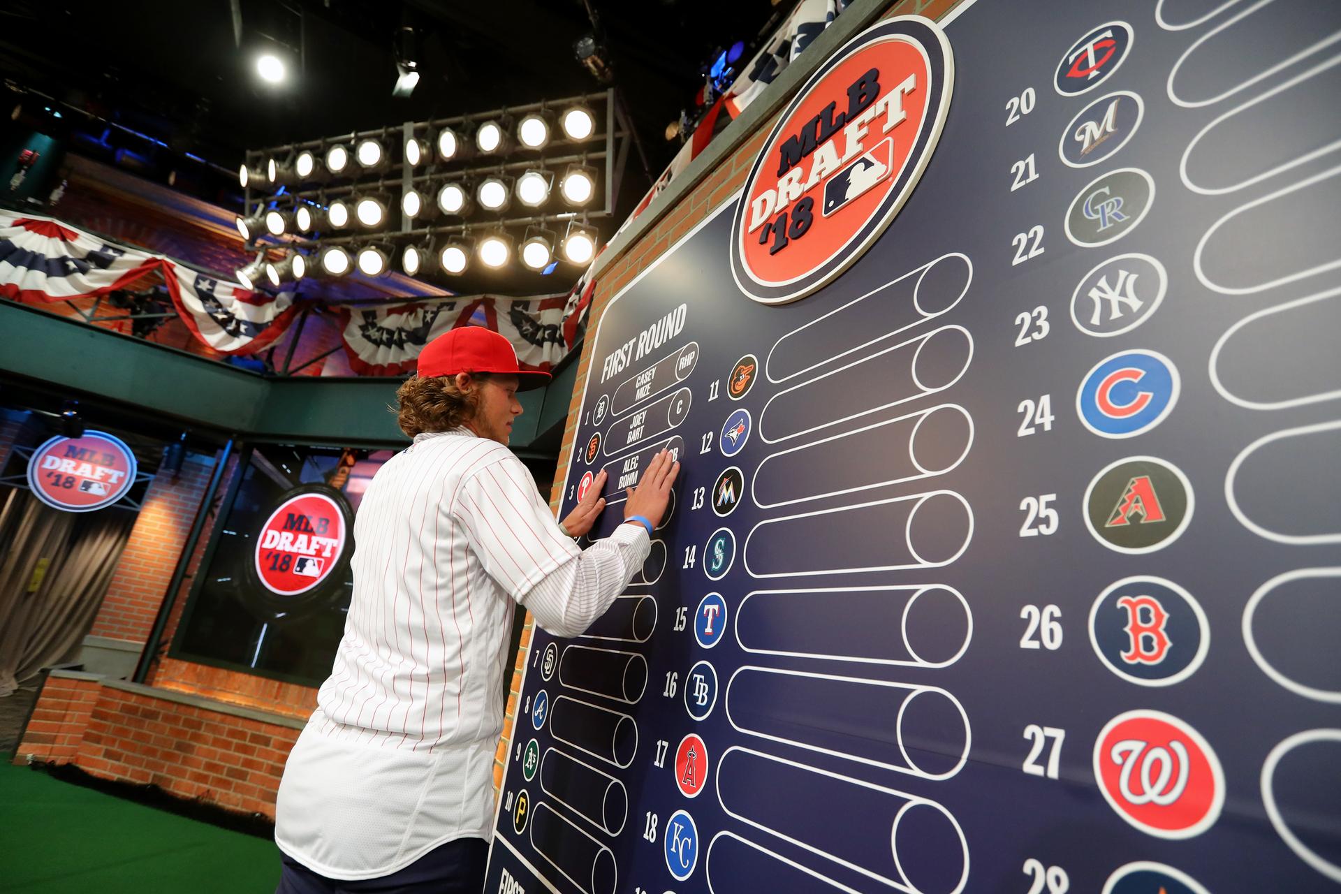 Alec Bohm at 2018 Draft