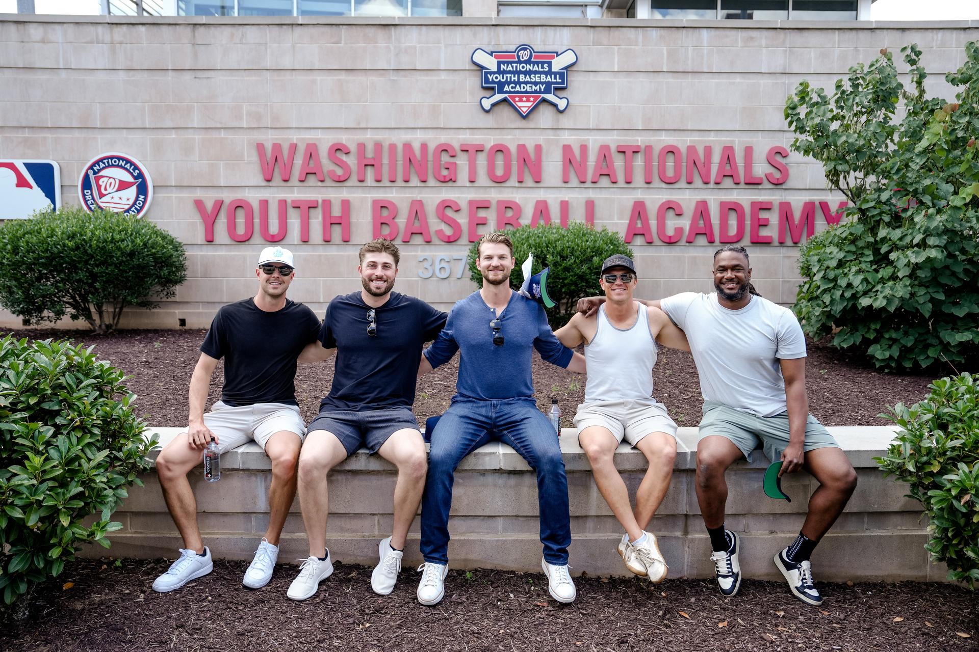 Nationals visit Youth Baseball Academy