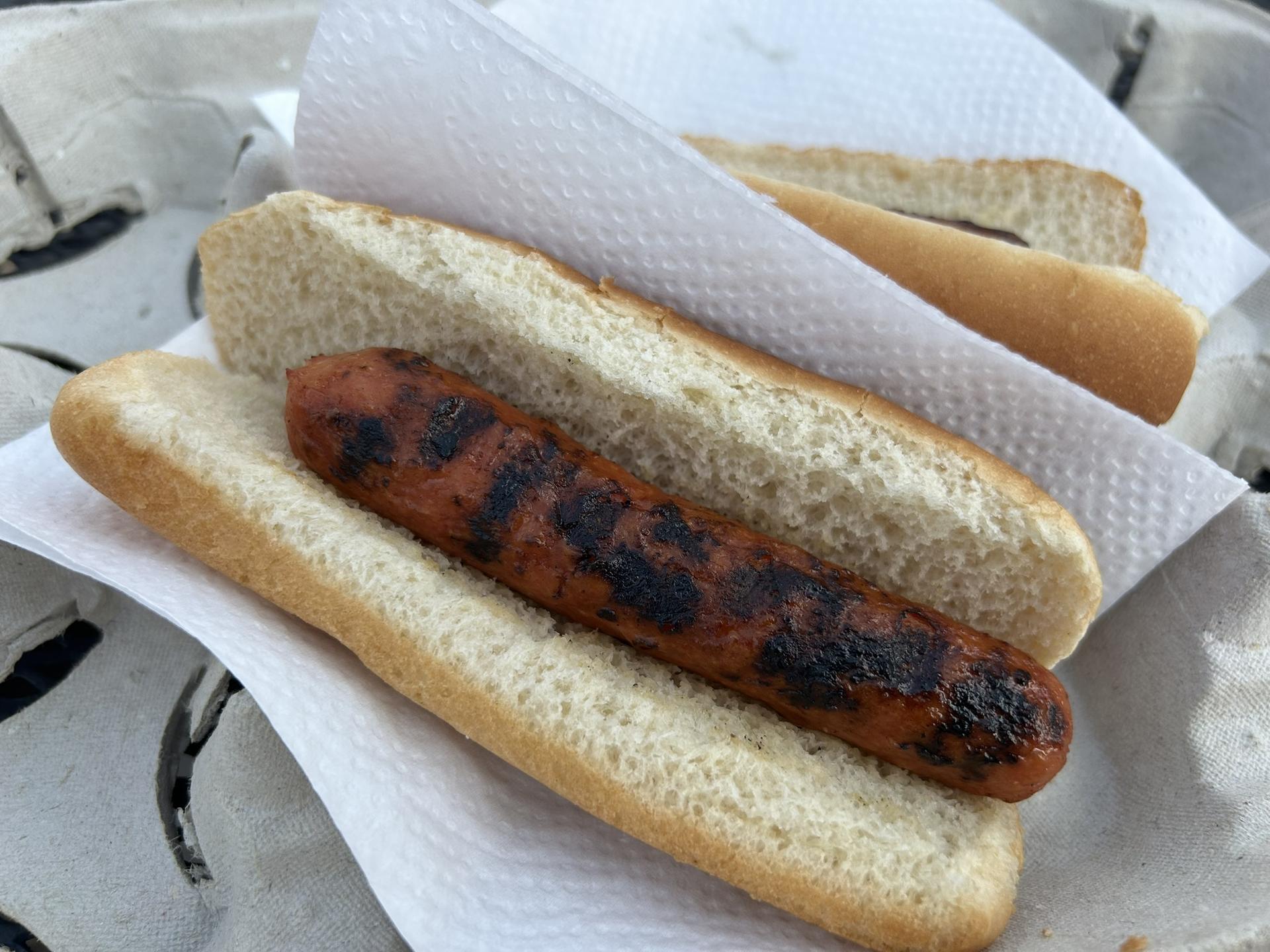 A hot dog in Reading