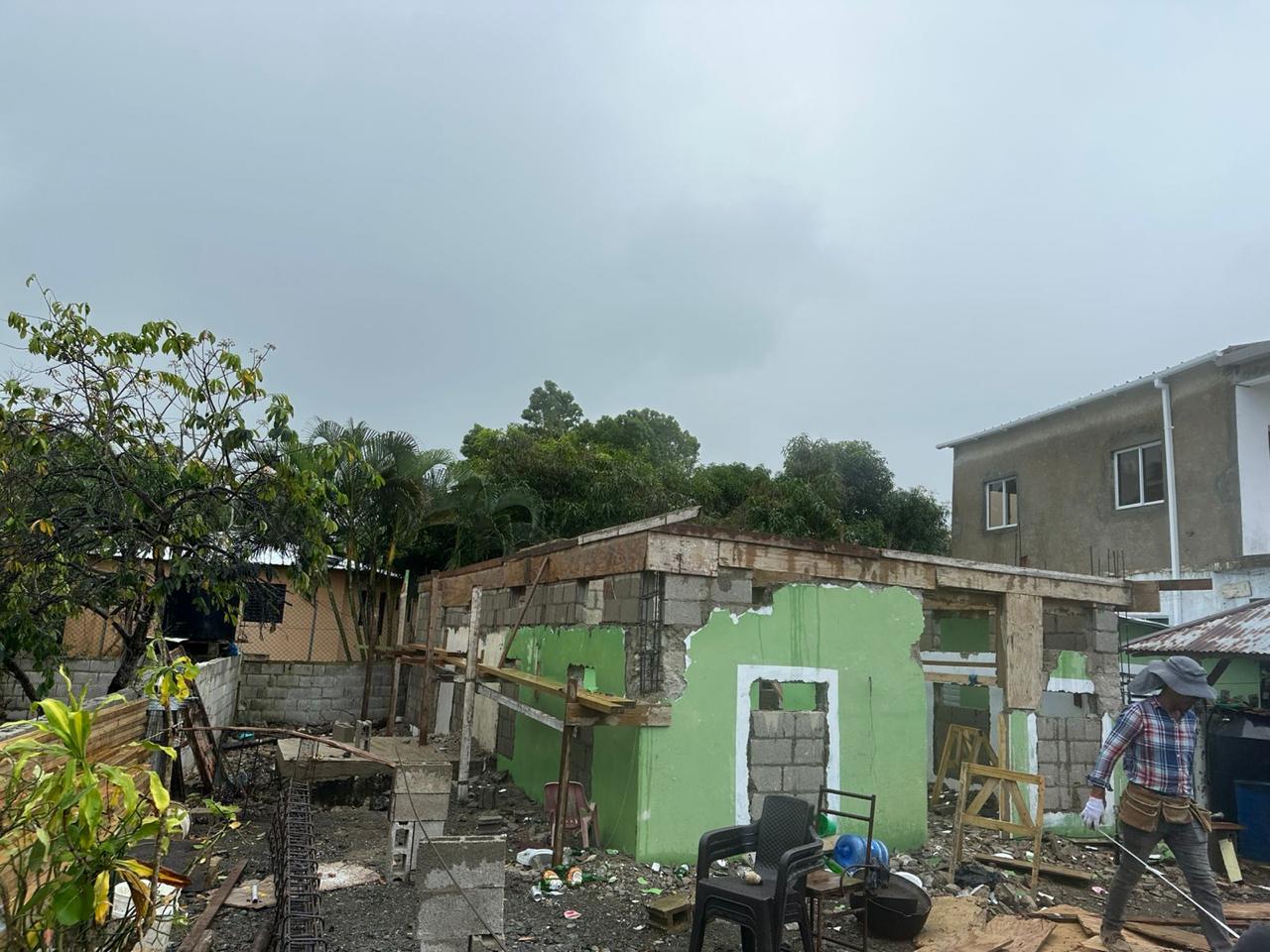 Agripina Polanco's home (Photo from Lucas Casel/MLB)