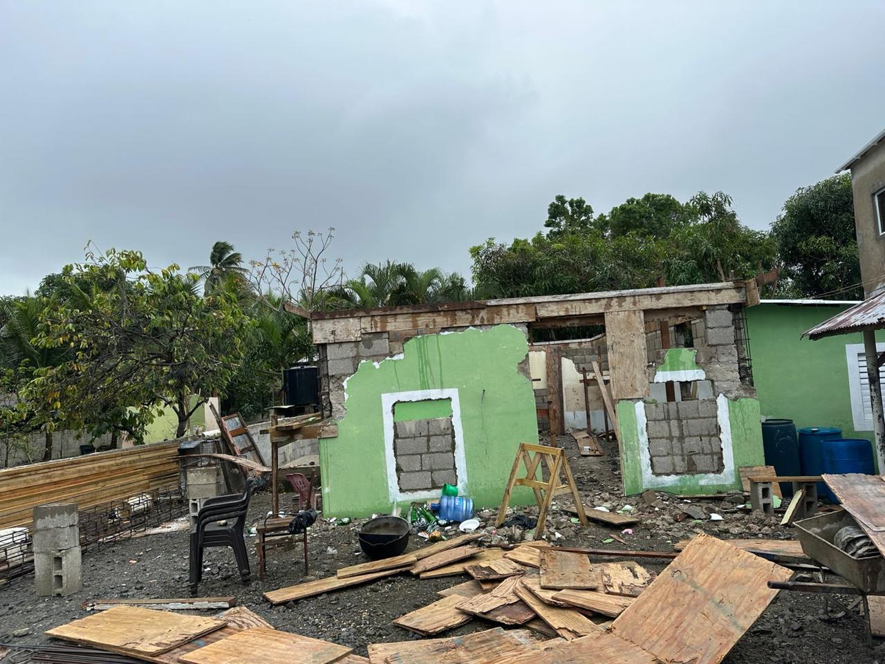Agripina Polanco's home (Photo from Lucas Casel/MLB)