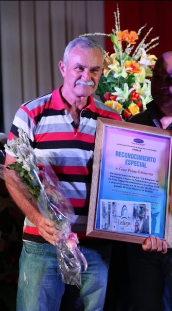 César Prieto's father