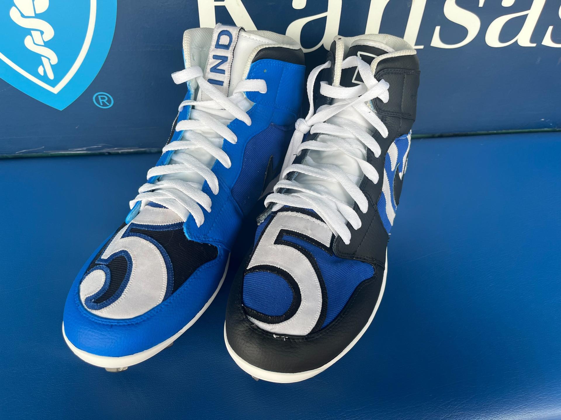 Noah Cameron Players' Weekend cleats