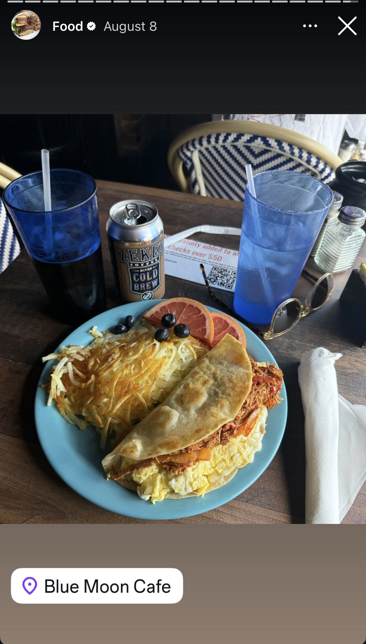 Brent Rooker's breakfast