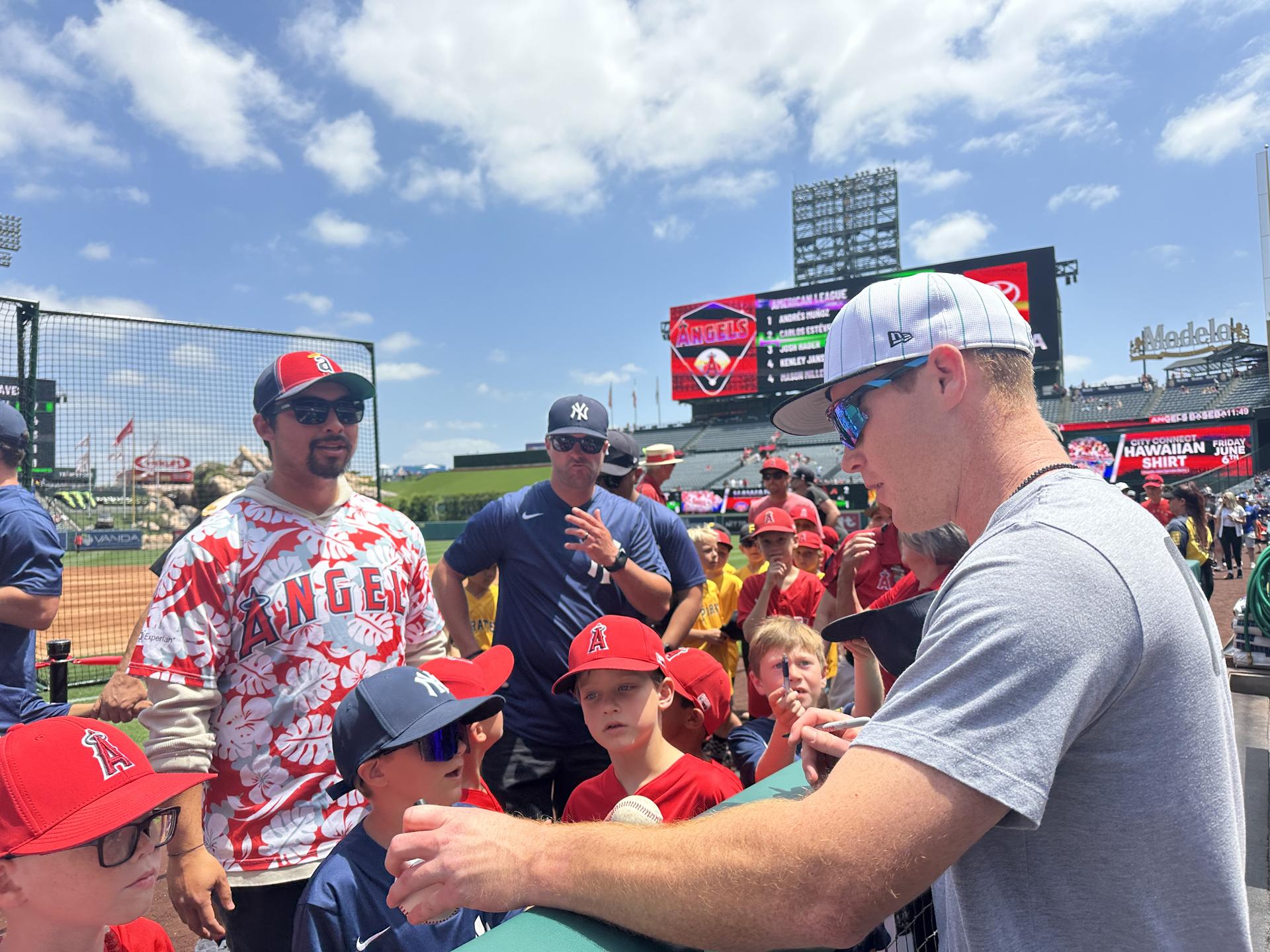 Eric Wagaman and Little Leaguers