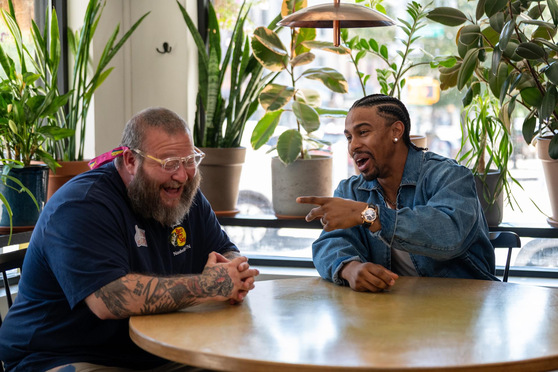 Action Bronson and Francisco Lindor