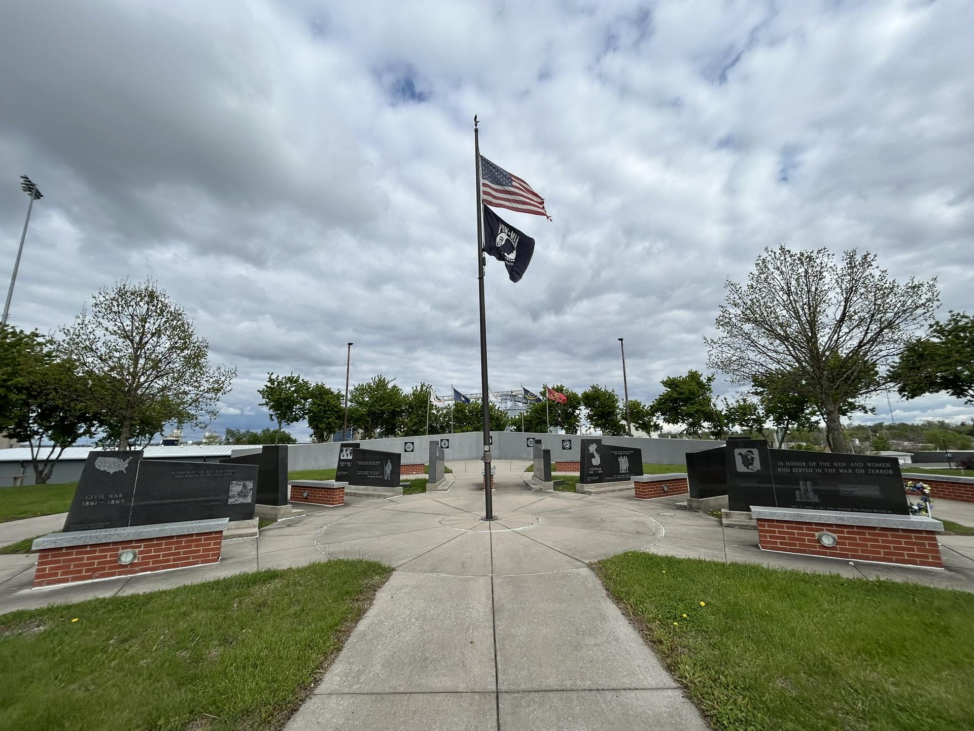 Memorial at the park