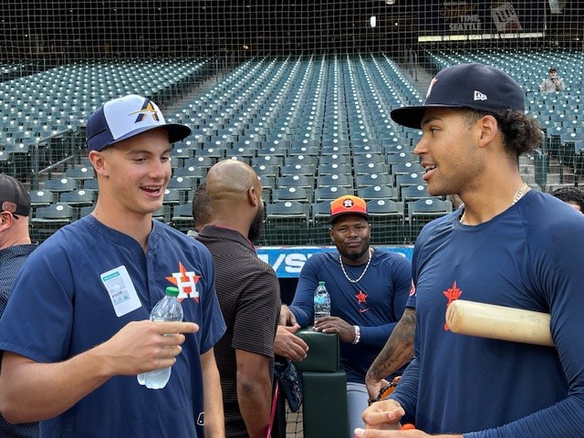 Xavier Neyens and Cam Smith