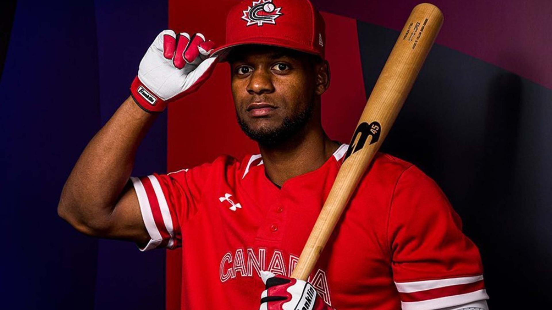 Otto Lopez in Team Canada uniform
