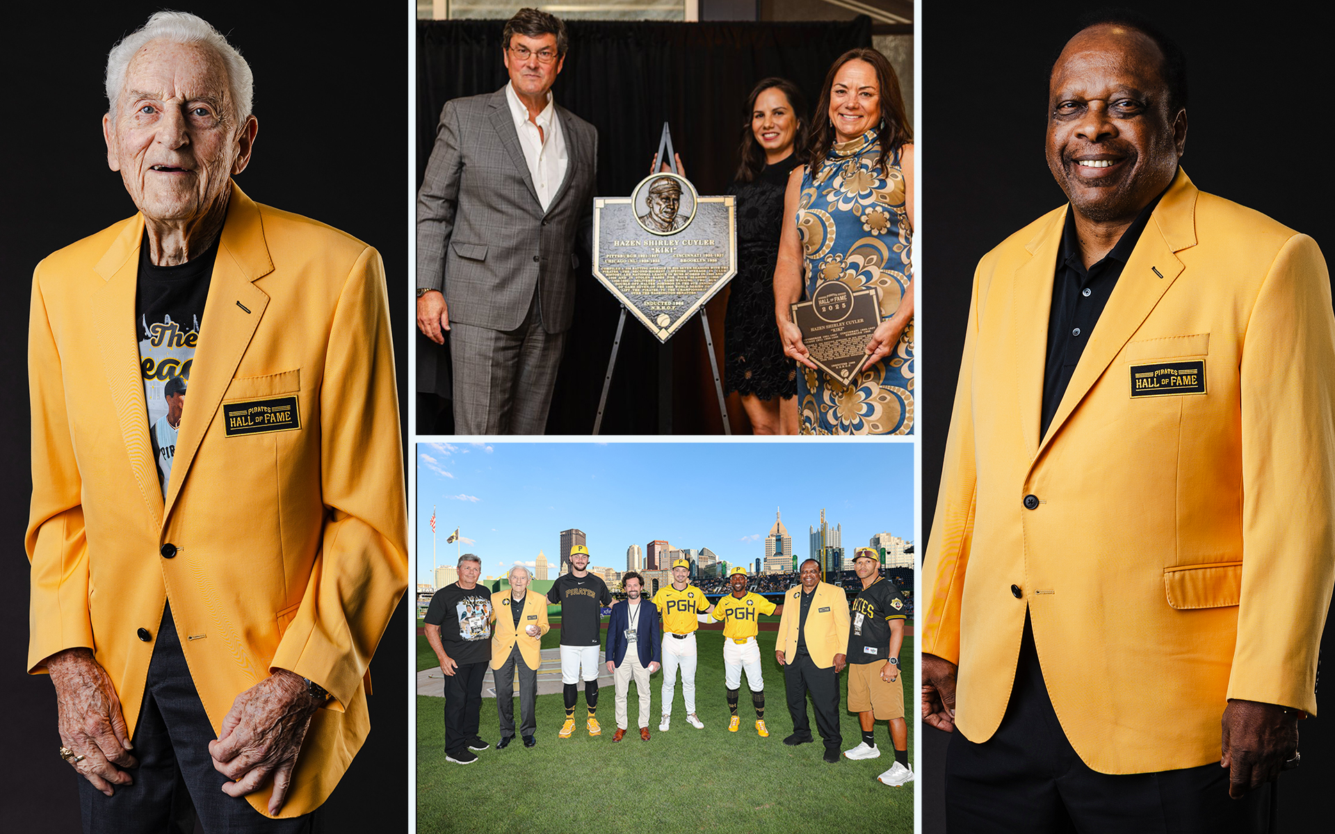 The Pirates honored their 2025 Hall of Fame class
