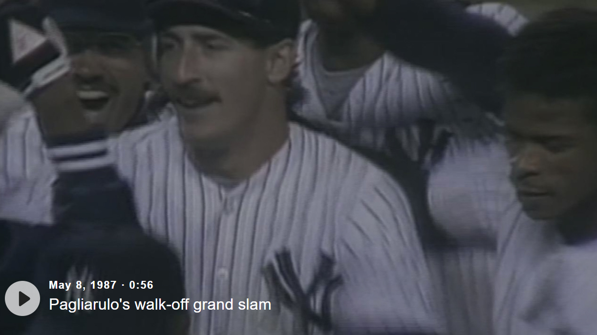 Pagliarulo's walk-off grand slam