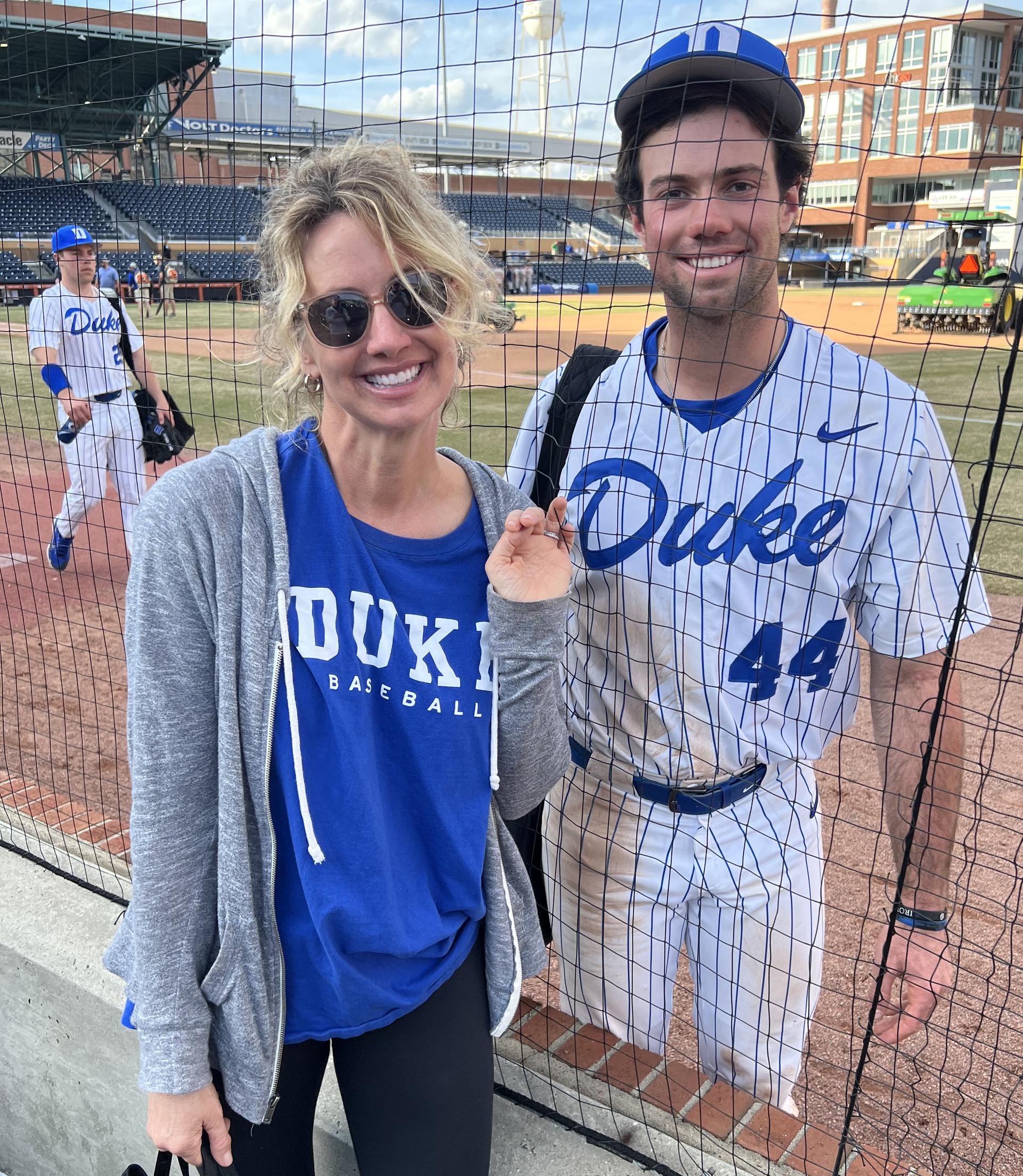 Graham Pauley and his mother, Jennifer
