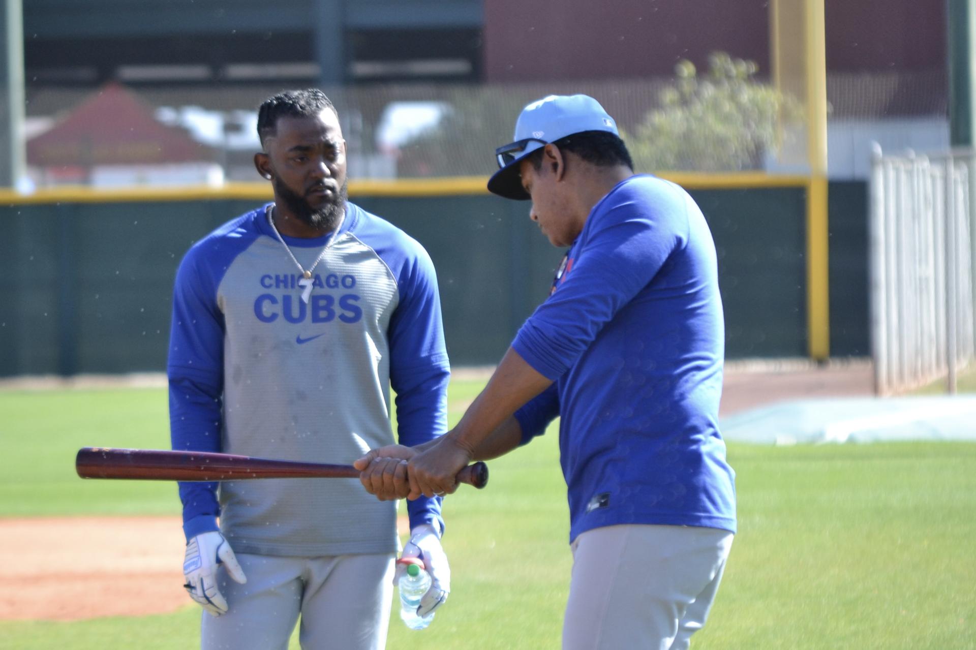 Vidal Bruján and Sammy Sosa