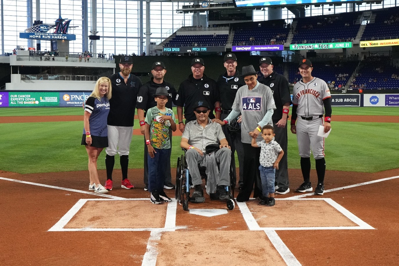 Marlins Lou Gehrig Day