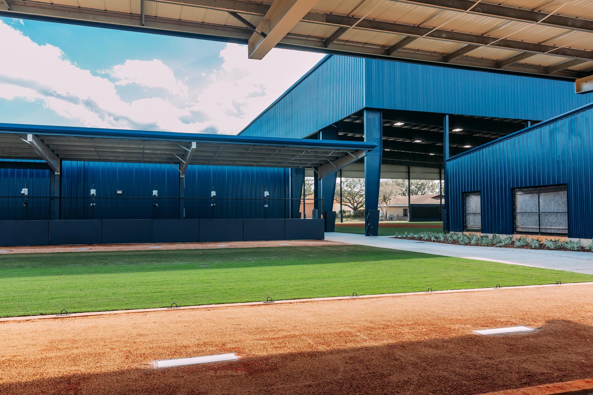 Lakeland complex covered bullpen