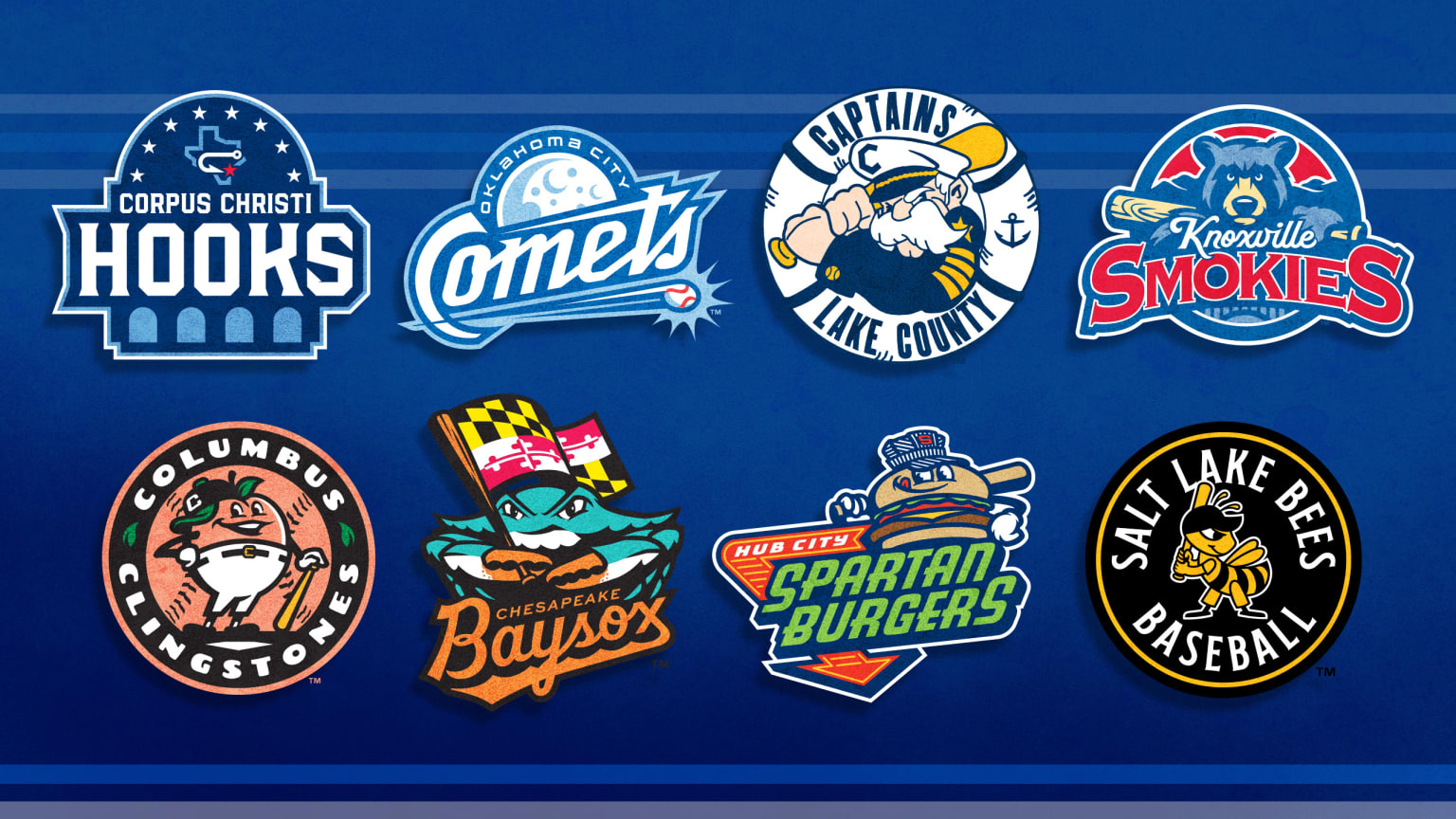 8 new logos