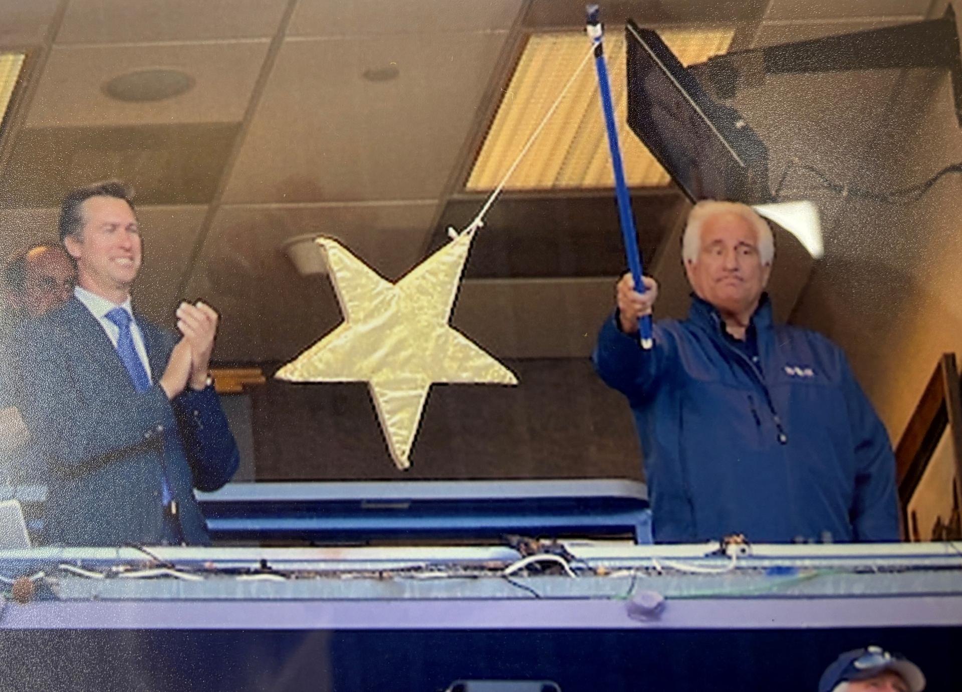 Bob Scanlan and Ted Leitner