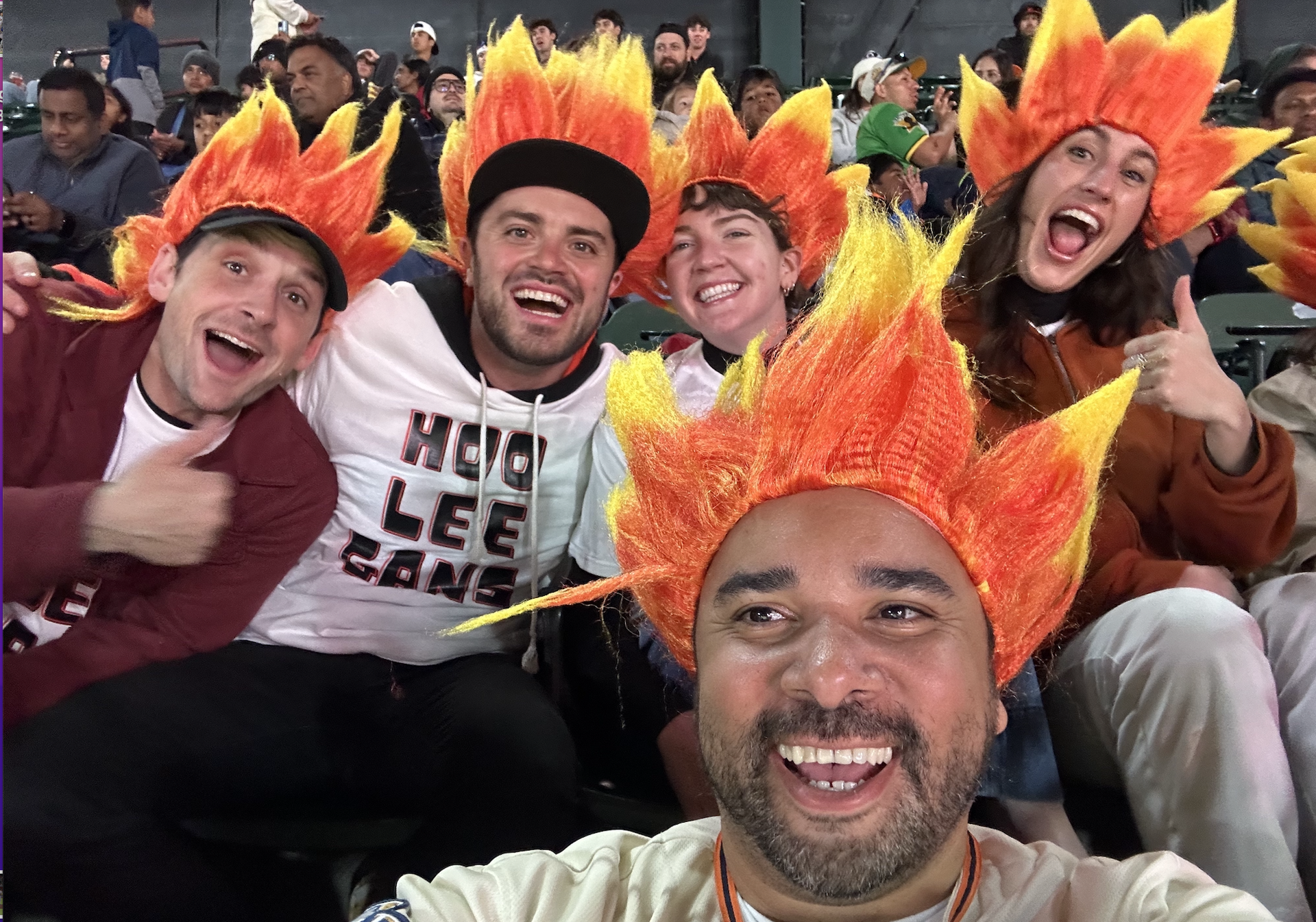 Kyle Smeallie (second from left)