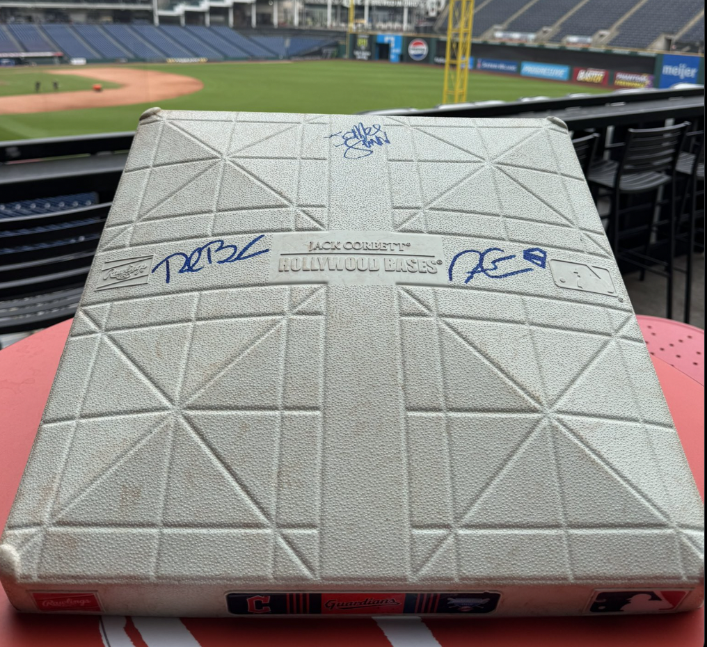 Base signed by Superman stars and director
