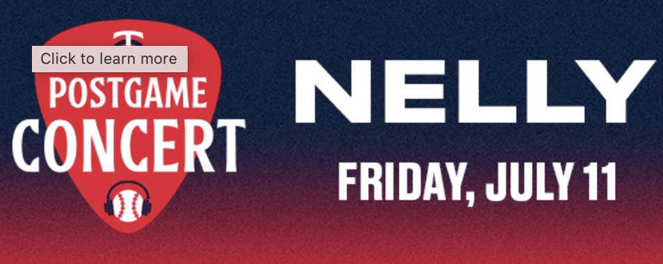 Nelly Postgame Concert graphic