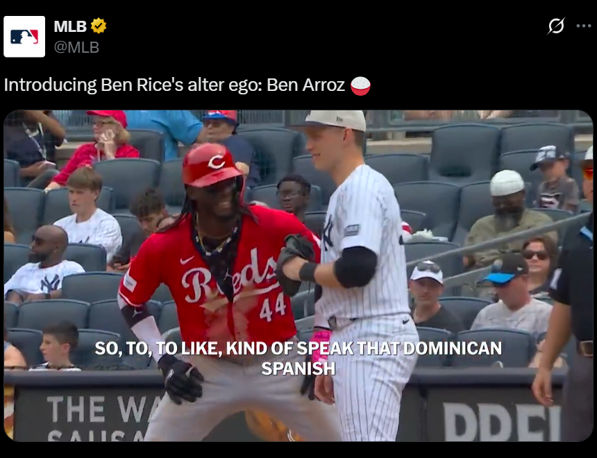 Ben Rice and Elly De La Cruz