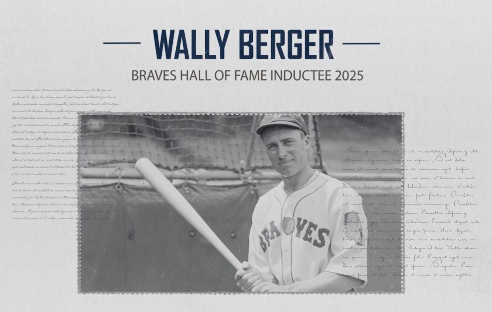 Wally Berger graphic