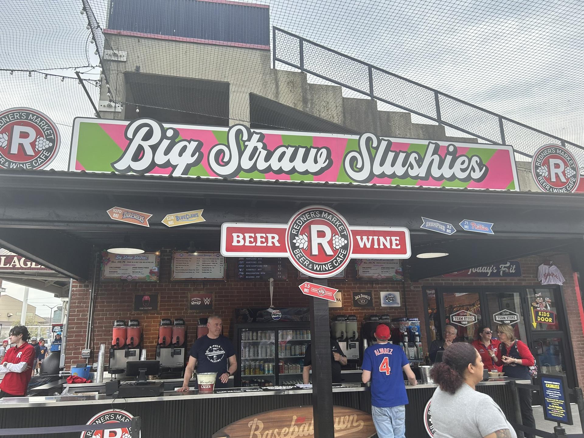Slushies stand