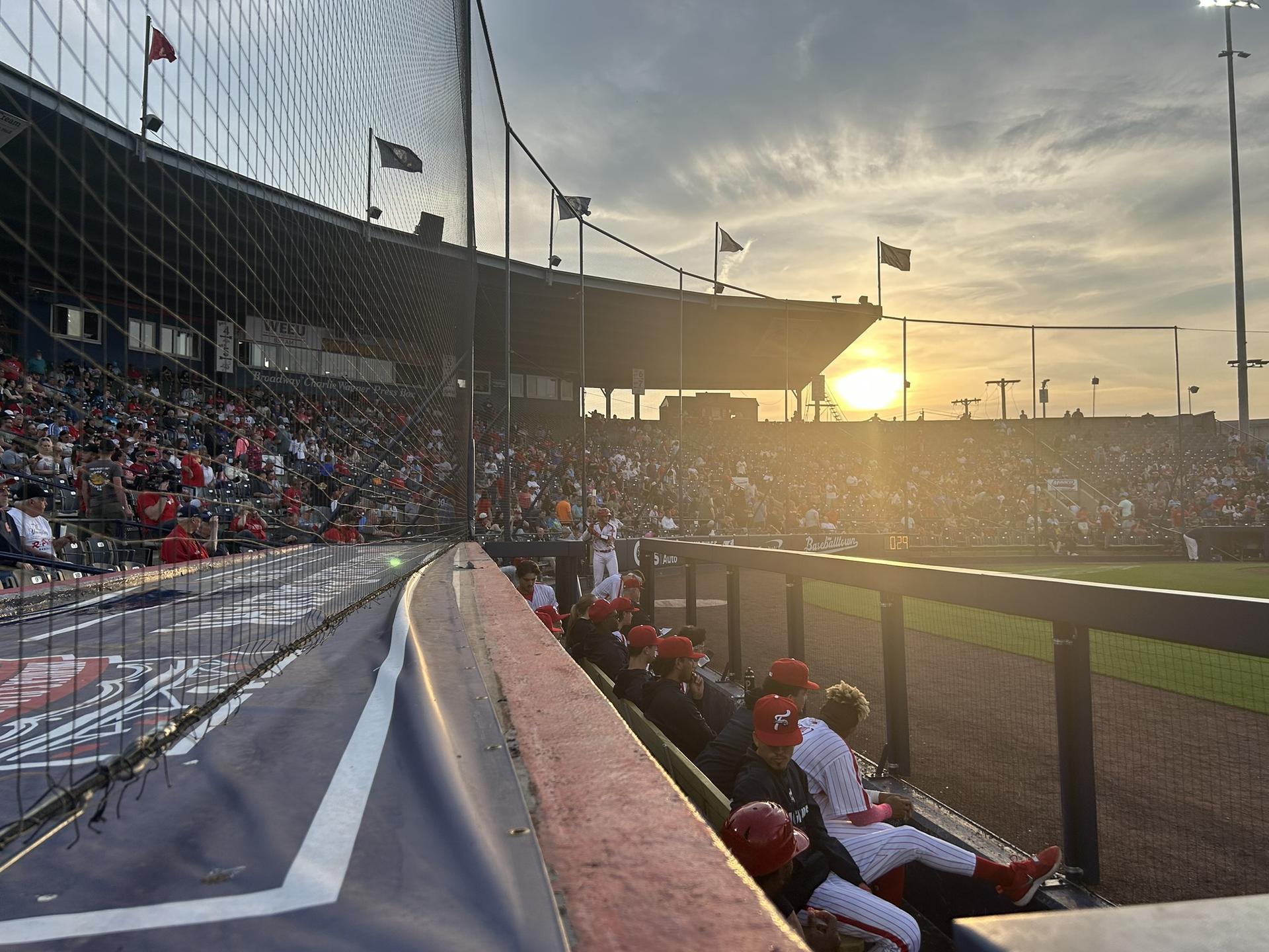 Reading sunset