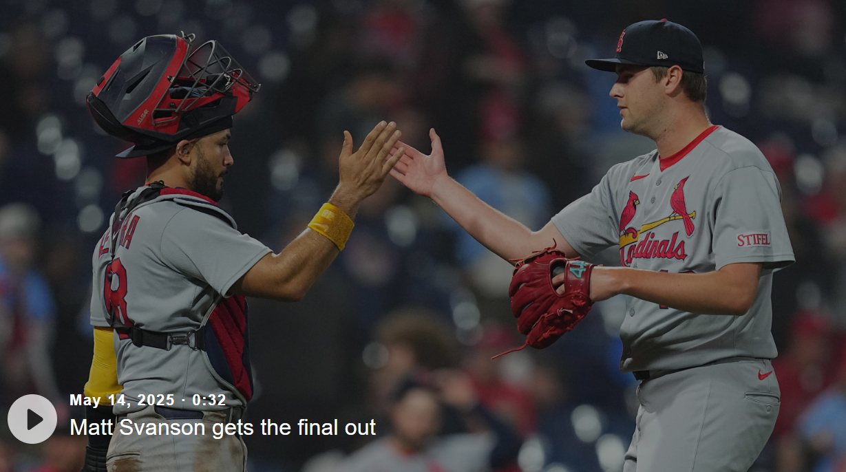 Matt Svanson gets the final out