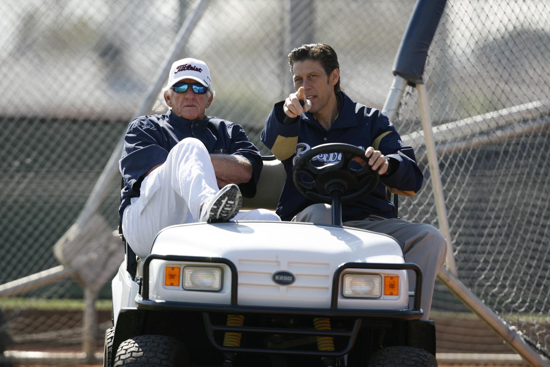 Tony Migliaccio and Bob Uecker