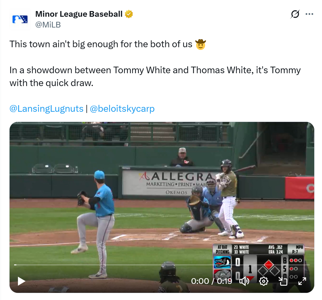 Tommy White vs. Thomas White