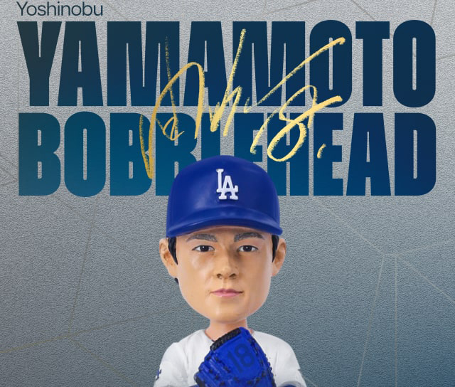 Yoshinobu Yamamoto bobblehead