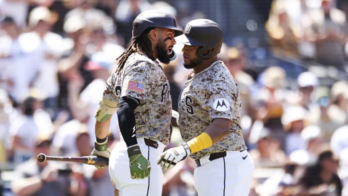 Fernando Tatis Jr. and Elias Diaz