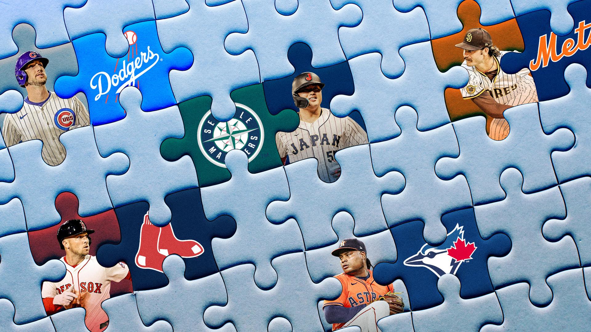 Free agency jigsaw puzzle graphic