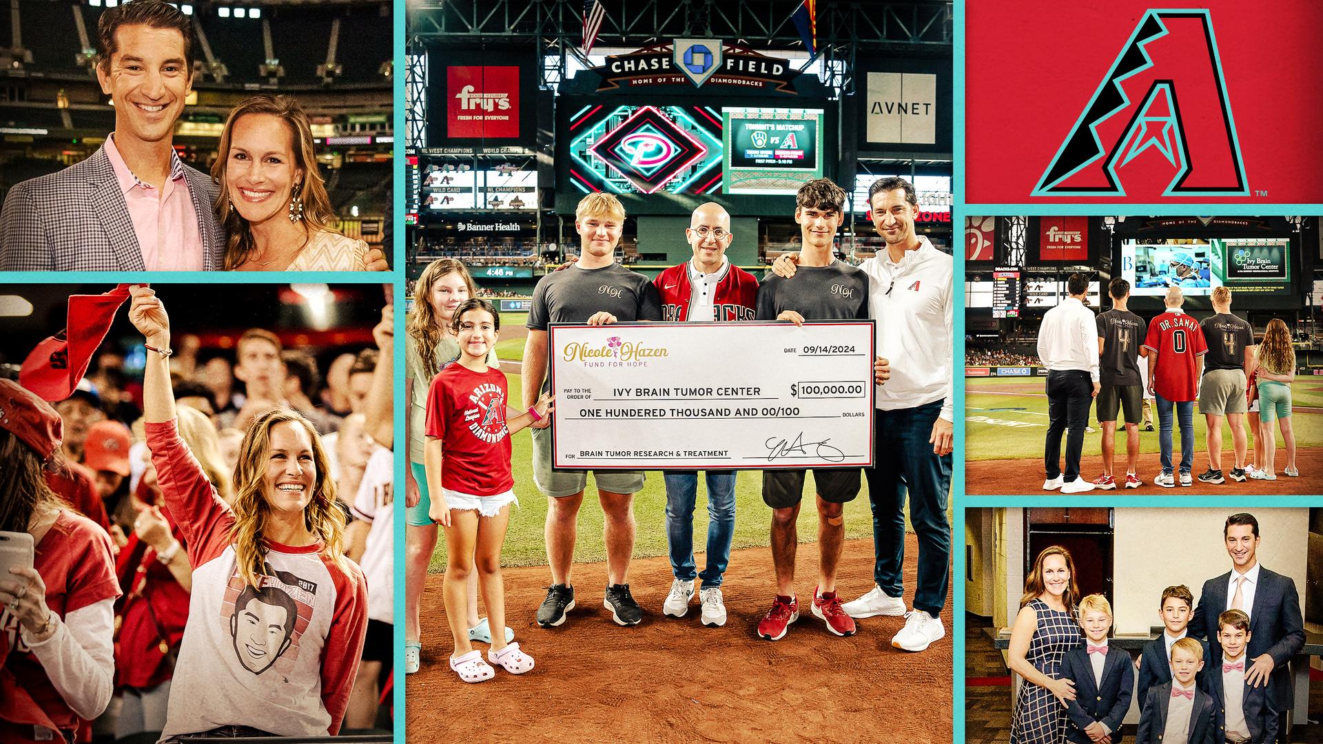 D-backs brain tumor awareness
