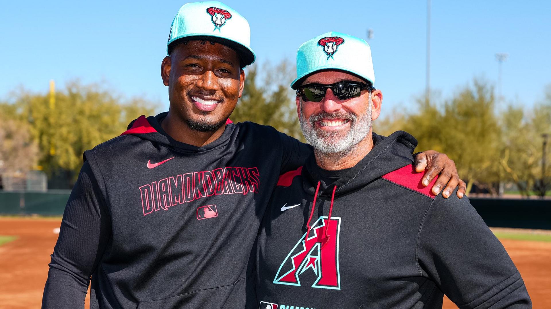 Geraldo Perdomo and Torey Lovullo