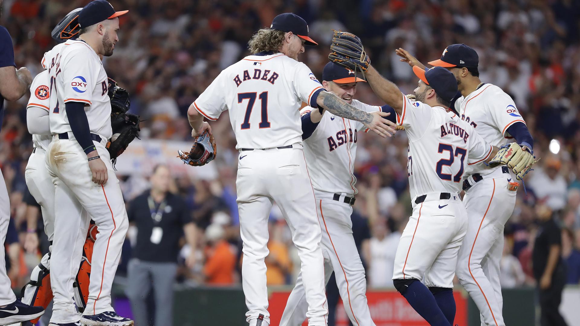 Astros clinch 2023 American League West