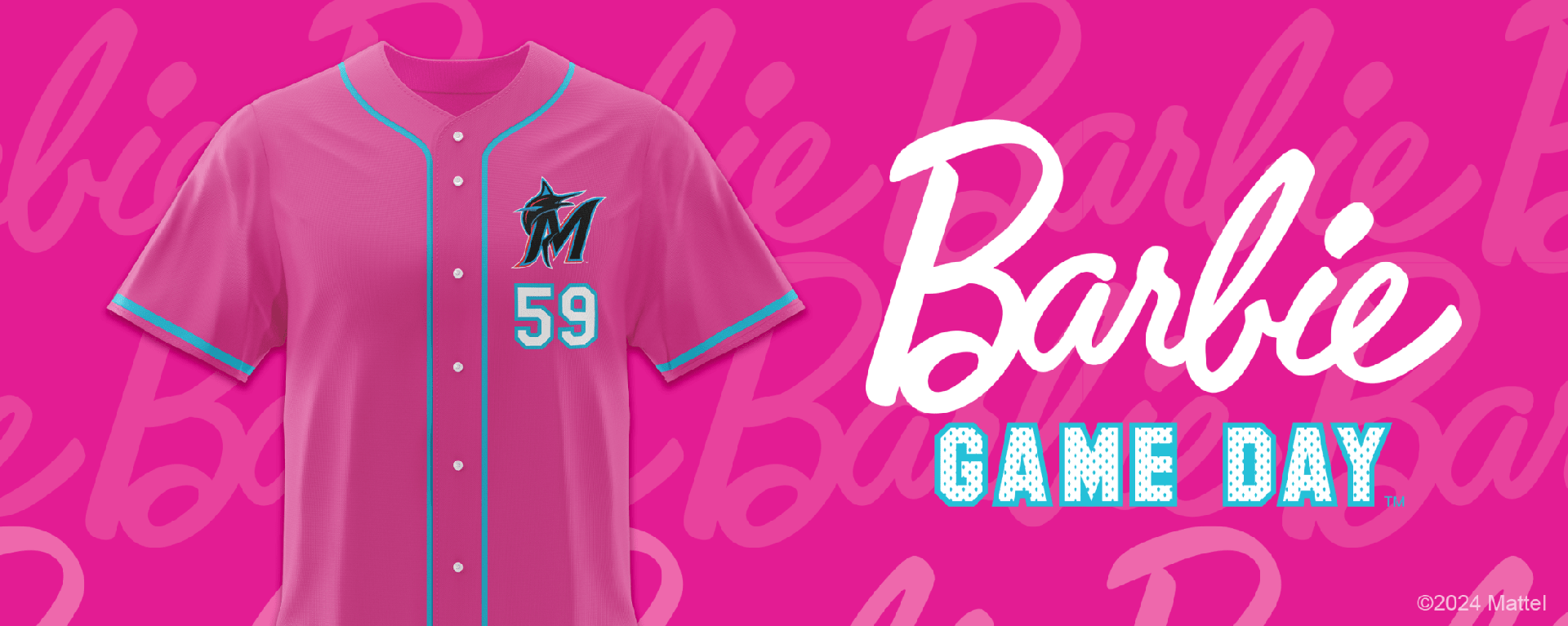 Barbie X Marlins Giveaway Jersey