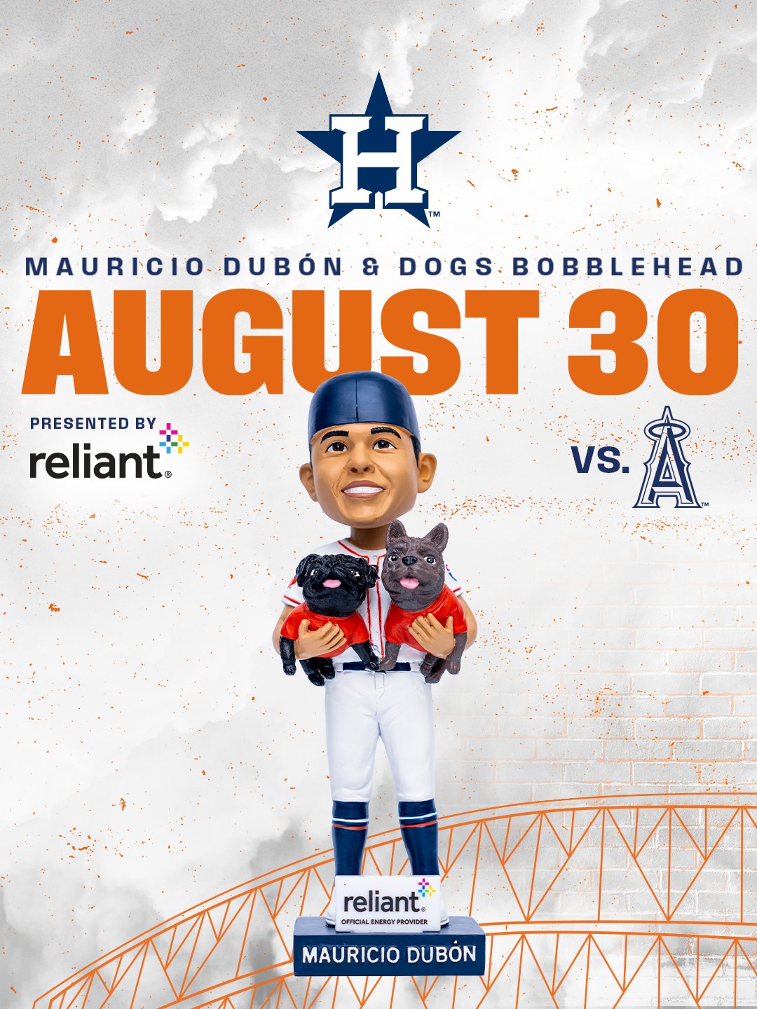 Mauricio Dubón & dogs bobblehead