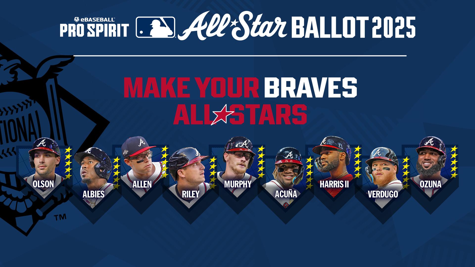 Braves All-Star ballot