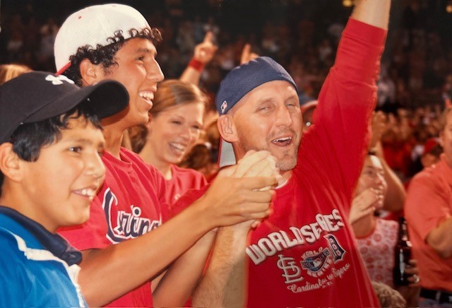 Caleb, Jacob and Rich Buffa in 2008