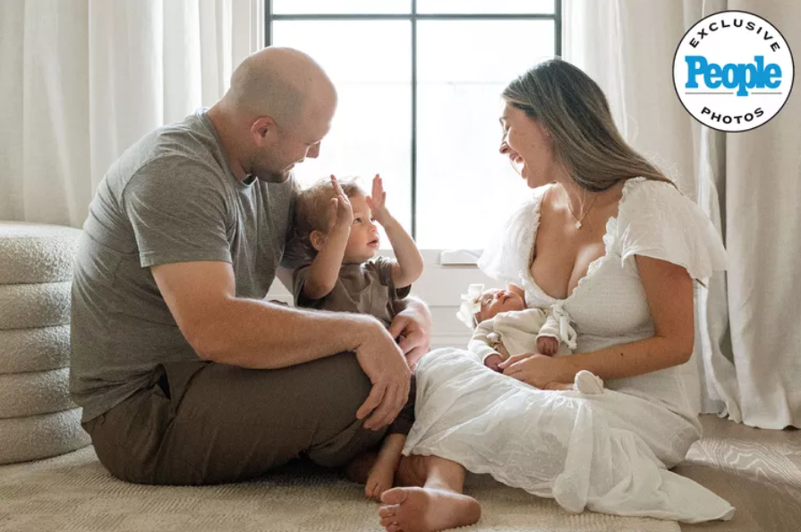 Jake Burger with his family. People magazine/Brigette Billups Photography