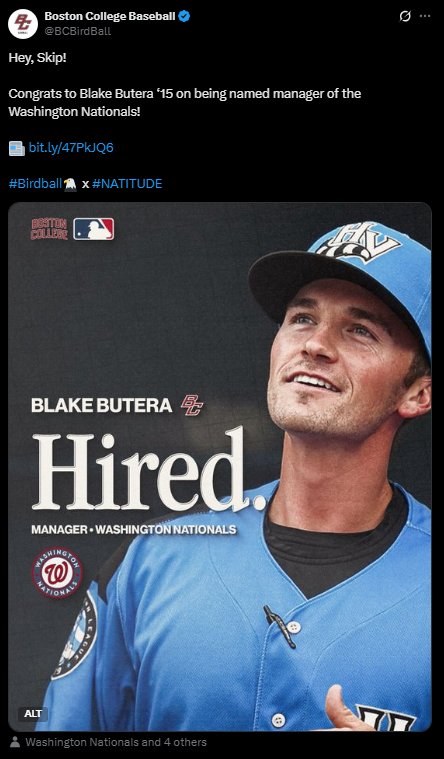 Boston College Baseball on X