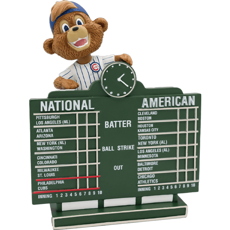 Clark the Cub's Scoreboard Bobblehead
