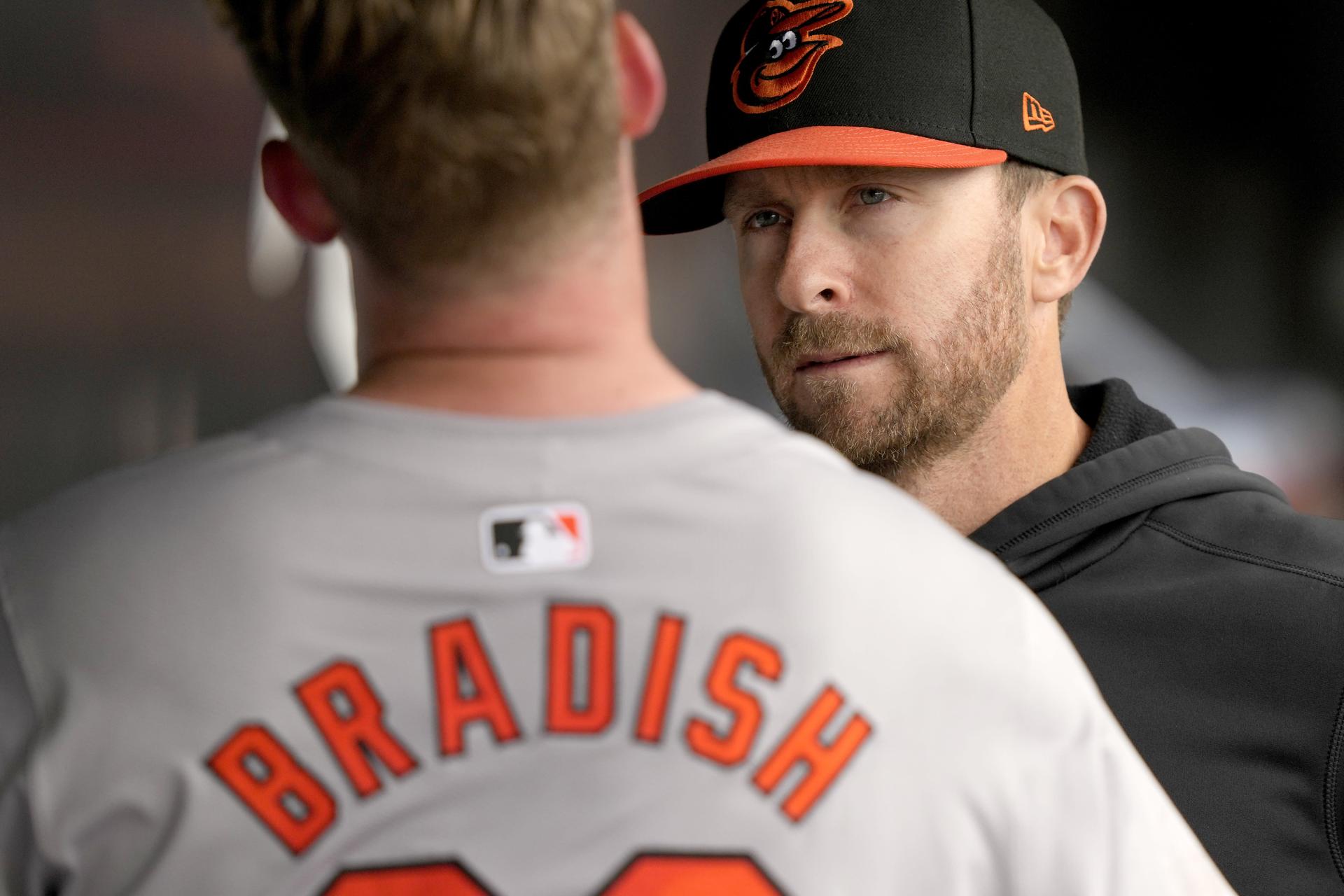 Orioles pitching coach Drew French