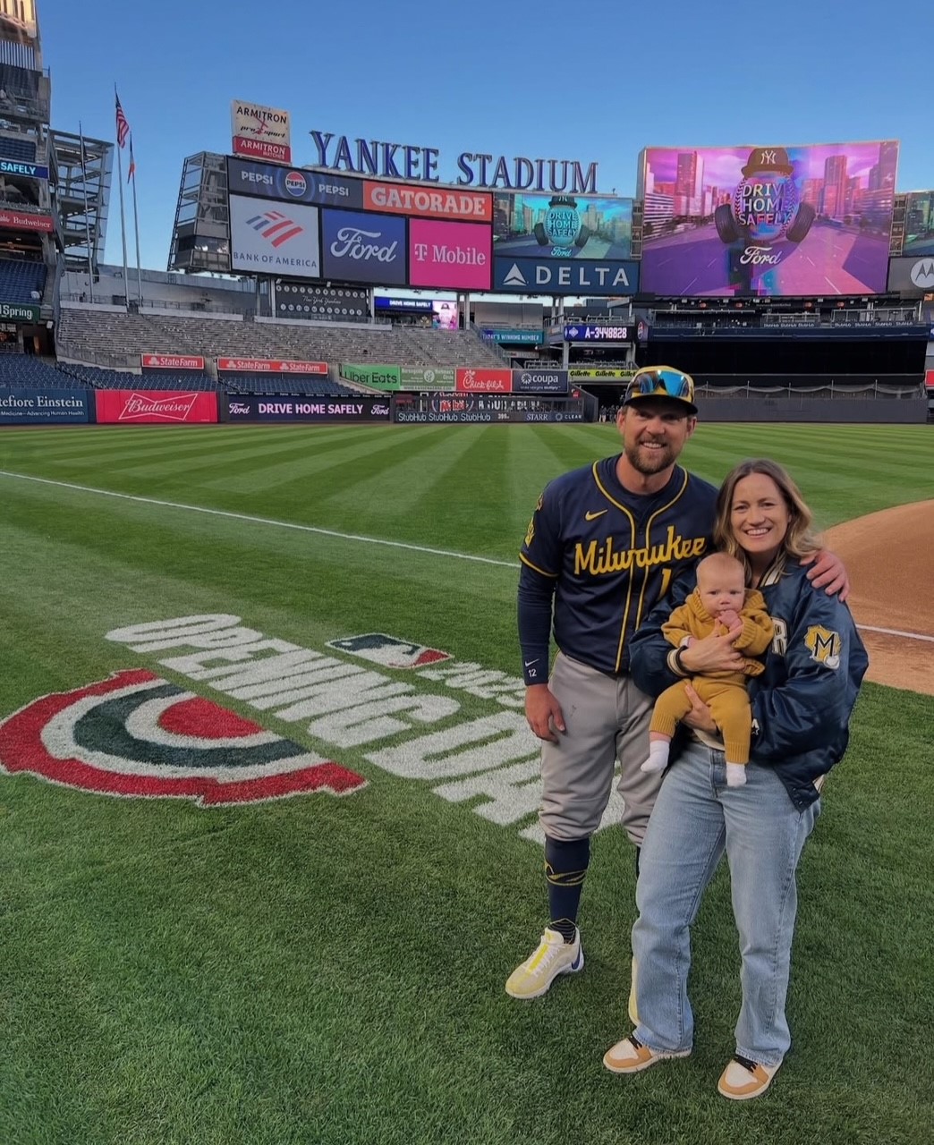 Rhys Hoskins and his family