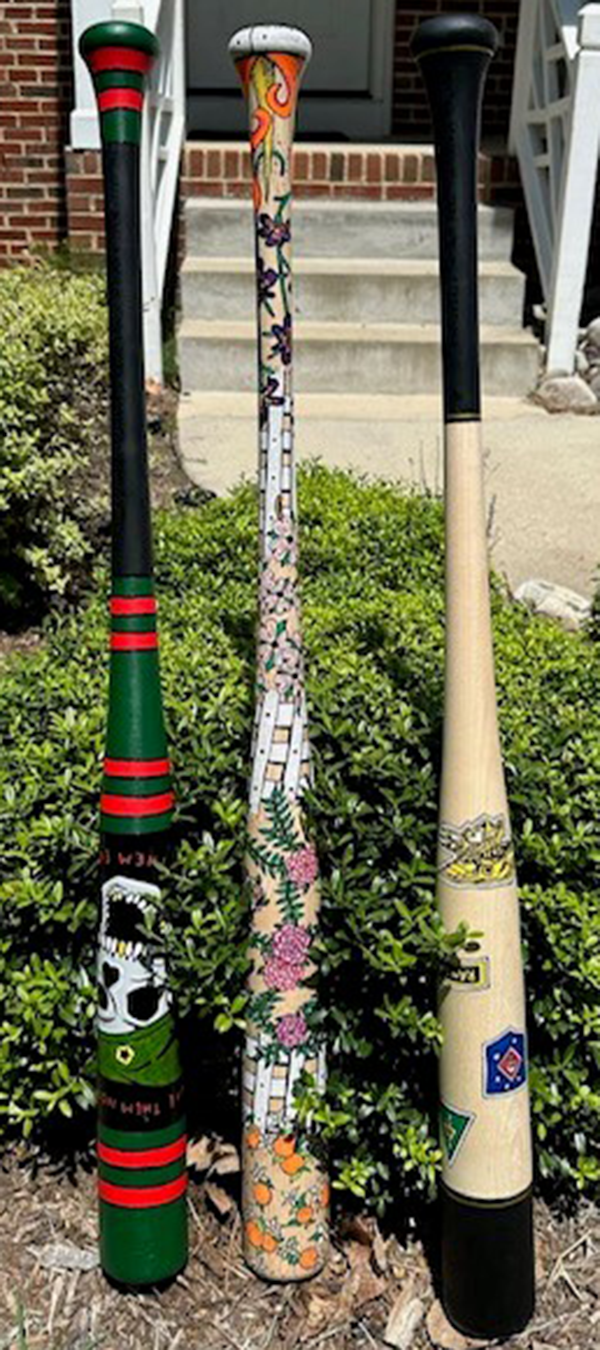 Brendan Donovan's military-themed bats for Players' Weekend